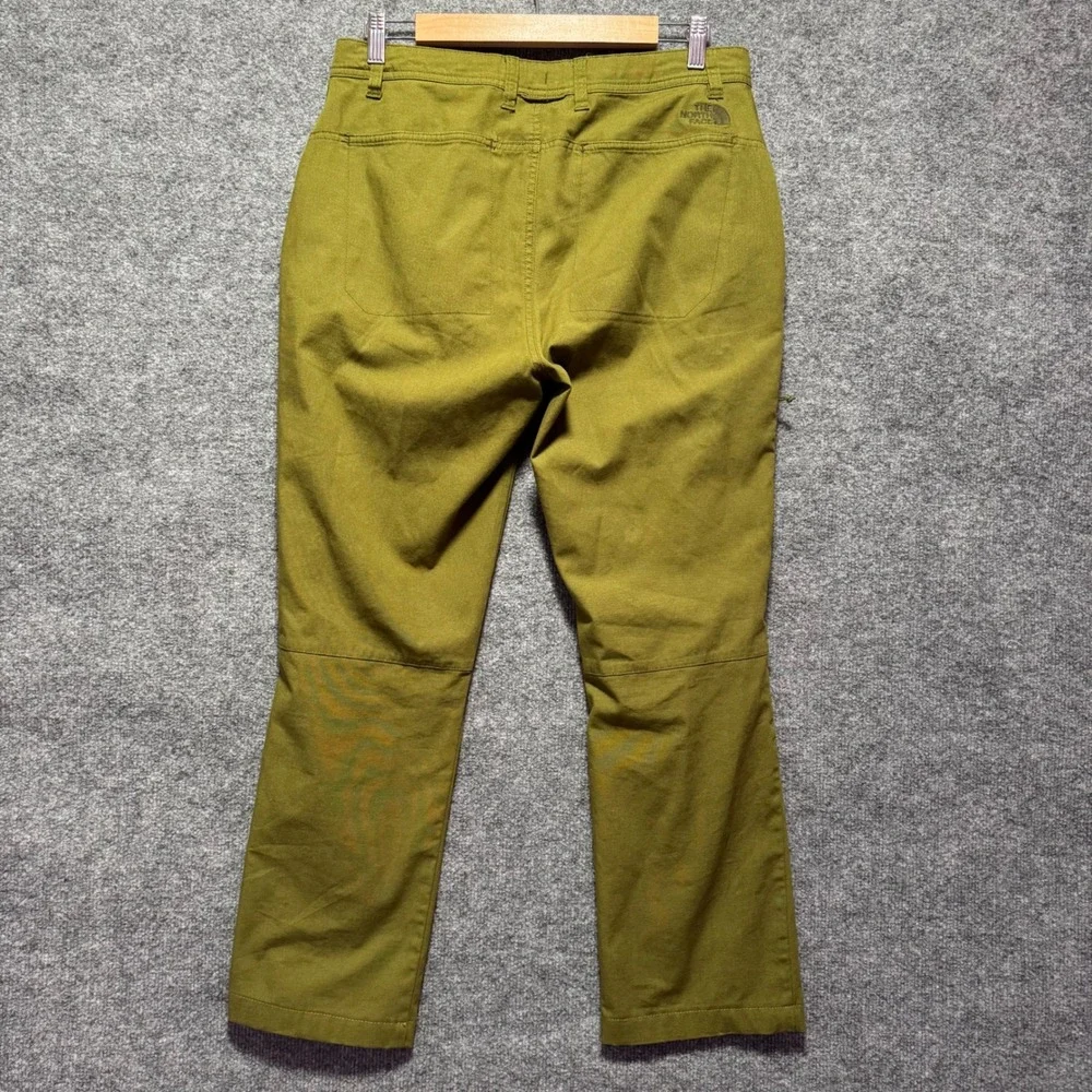 The North Face Pants‎ Mens 30 Short Olive Green Cotton Stretch Motion Hiking